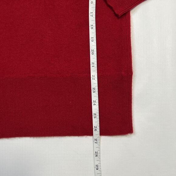 Neiman Marcus Sweater Womens Medium Cashmere Pullover Crewneck Soft Classic Knit - Picture 6 of 11